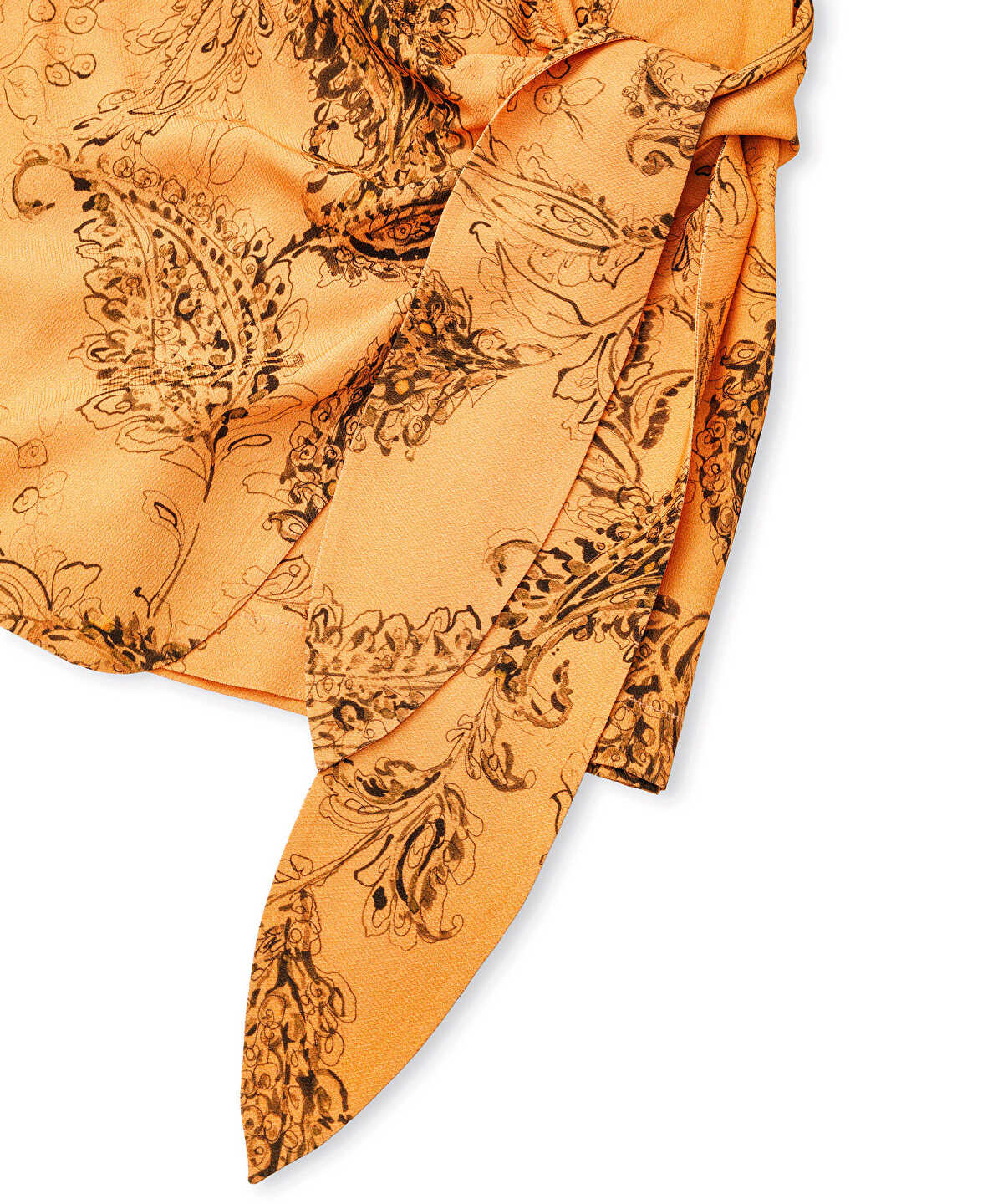 Printed Wrap Skort