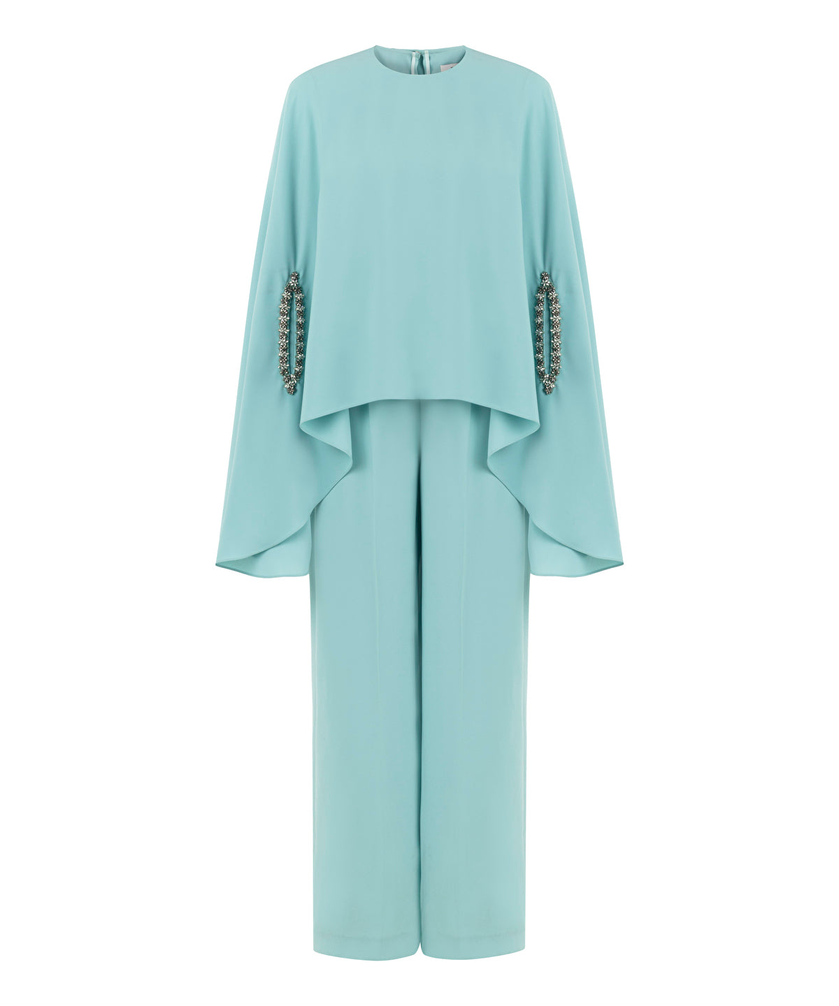 Zoomed Embellished Layered Jumpsuit