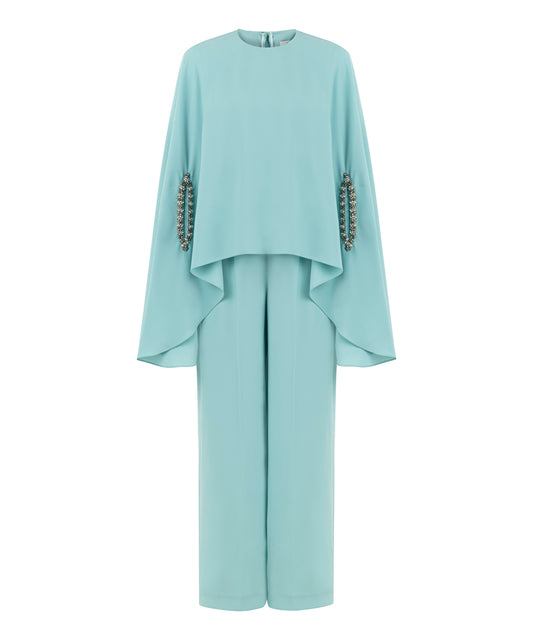 Embellished Layered Jumpsuit