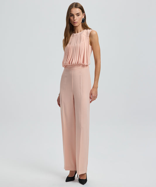 Draped Strip Jumpsuit