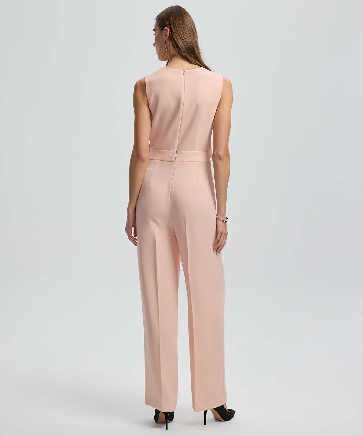 Draped Strip Jumpsuit