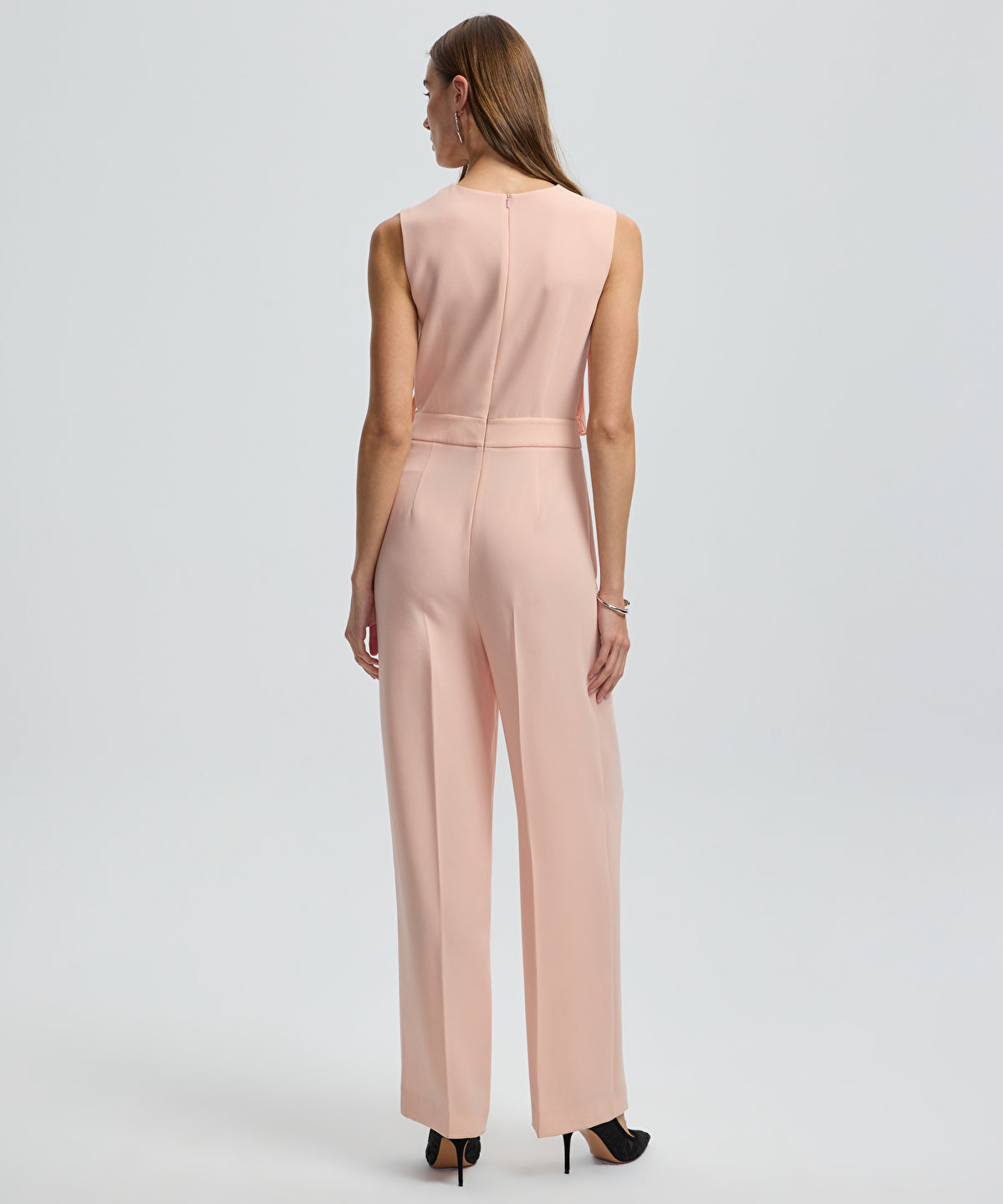 Zoomed Draped Strip Jumpsuit