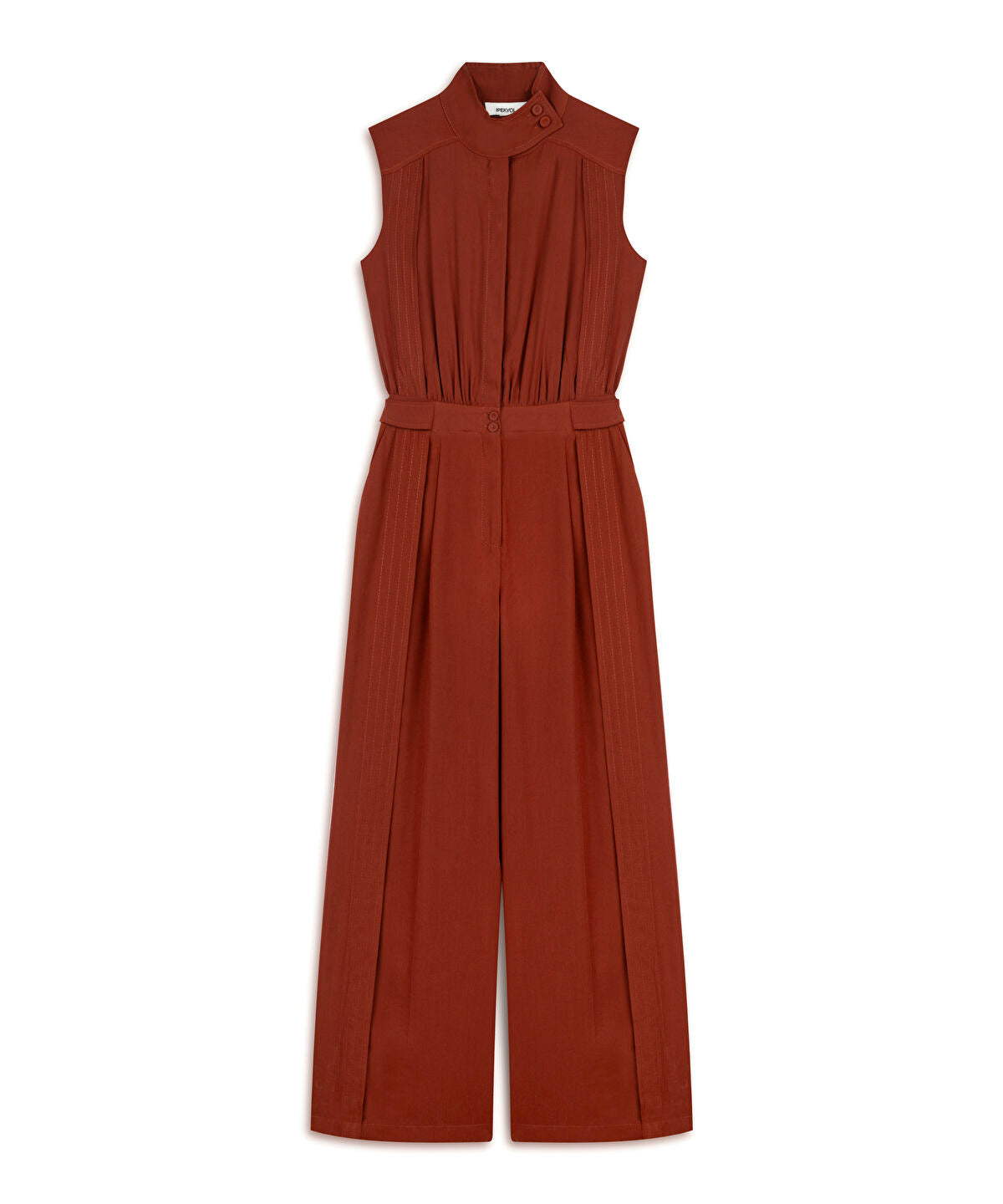 Zoomed Wide-Leg Jumpsuit