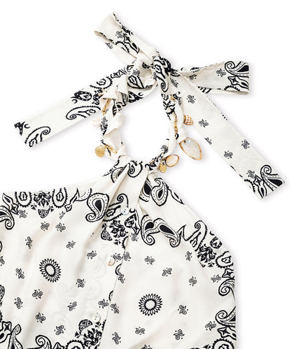 Tunic with Seashell Embellishments
