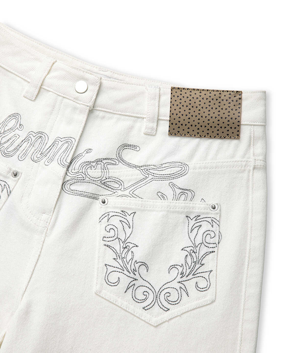 Embroidered Jeans