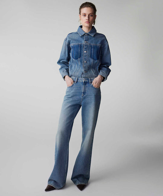 Wide-Leg Jeans