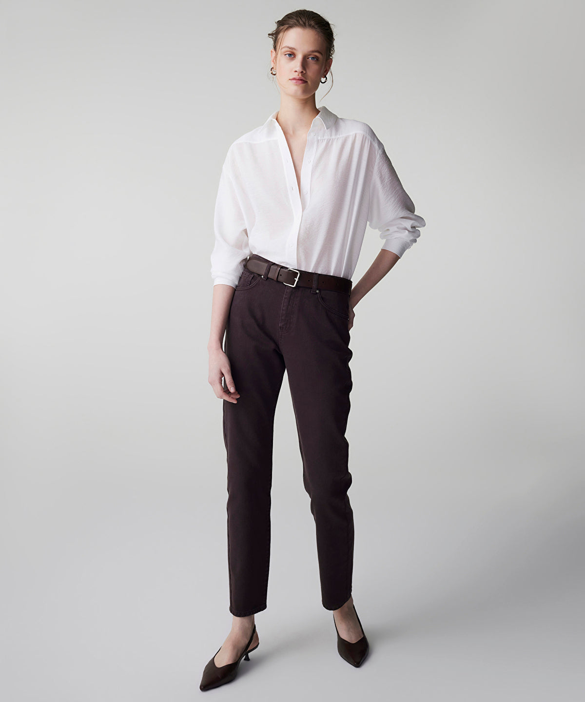 Zoomed Mom Fit Jeans