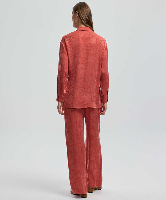 Asymmetric Embellished Shirt