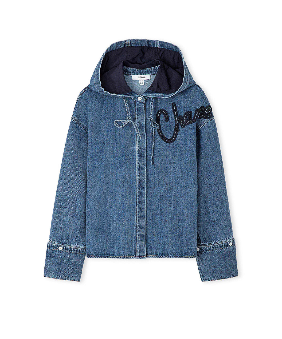 Zoomed Embroidered Denim Shirt