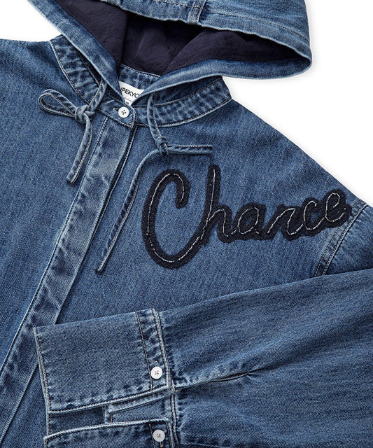 Embroidered Denim Shirt