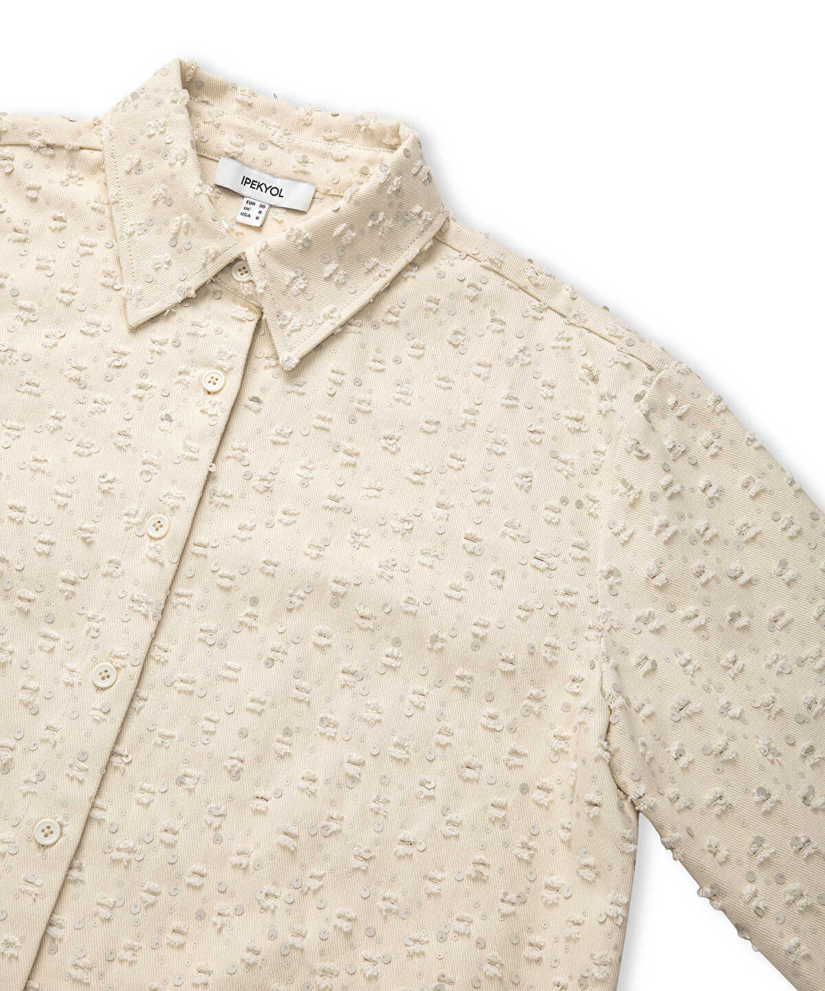 Textured Non-Denim Shirt