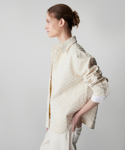 Textured Non-Denim Shirt