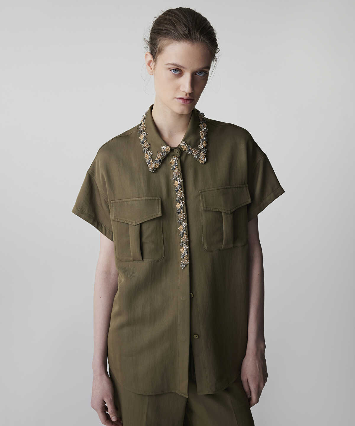 Embellished Shirt