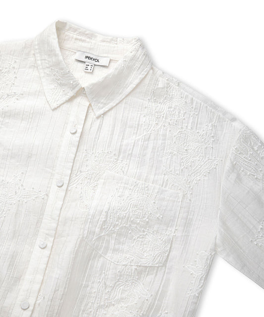 Embroidery Applique Shirt