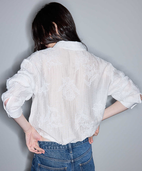 Embroidery Applique Shirt