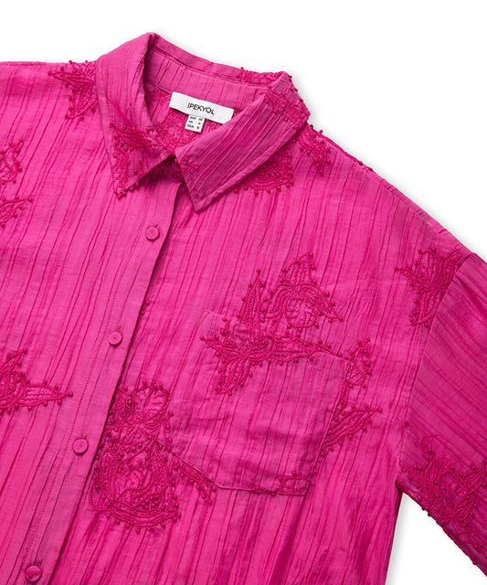 Embroidery Applique Shirt