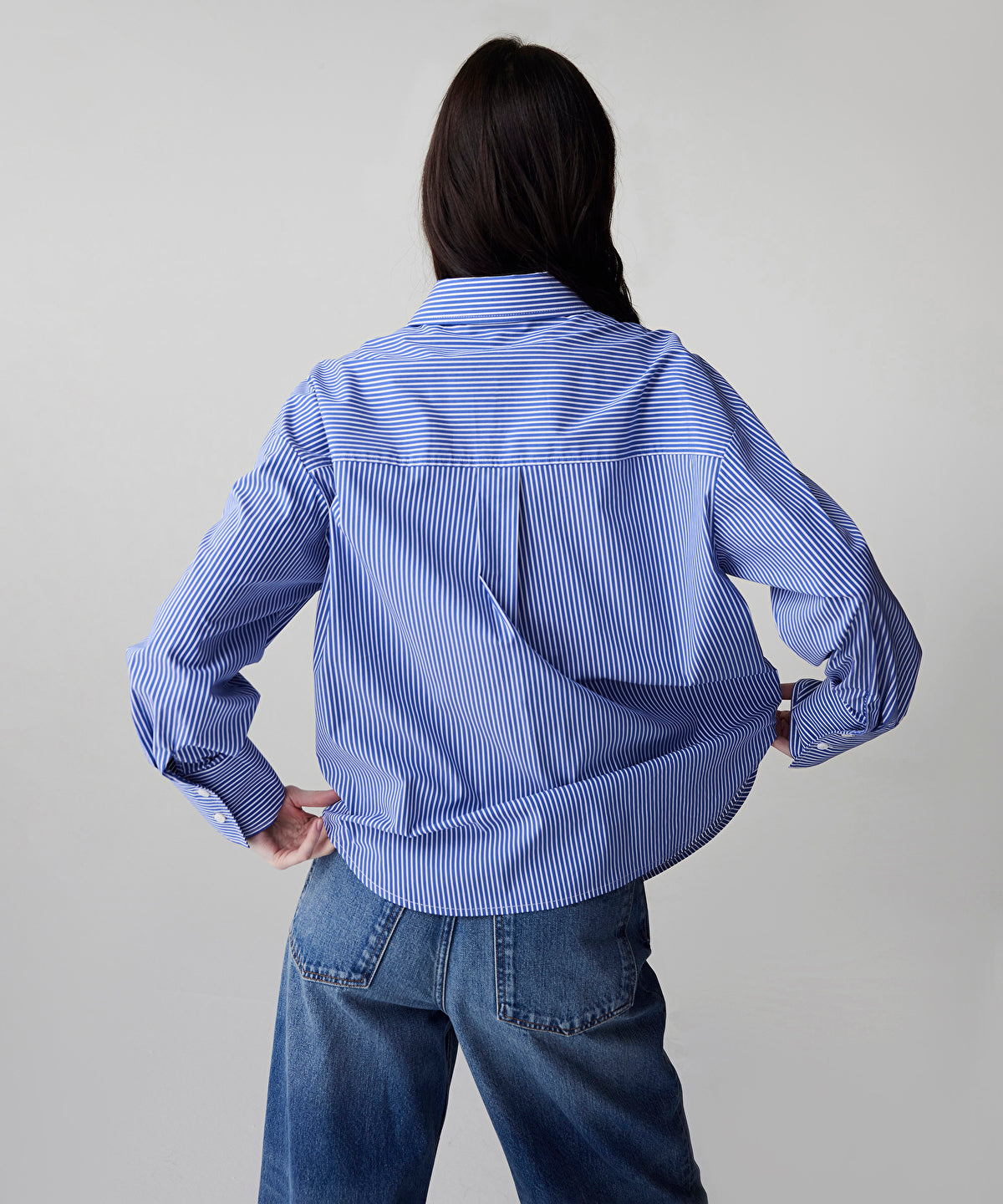 Zoomed Sequinned Striped Shirt