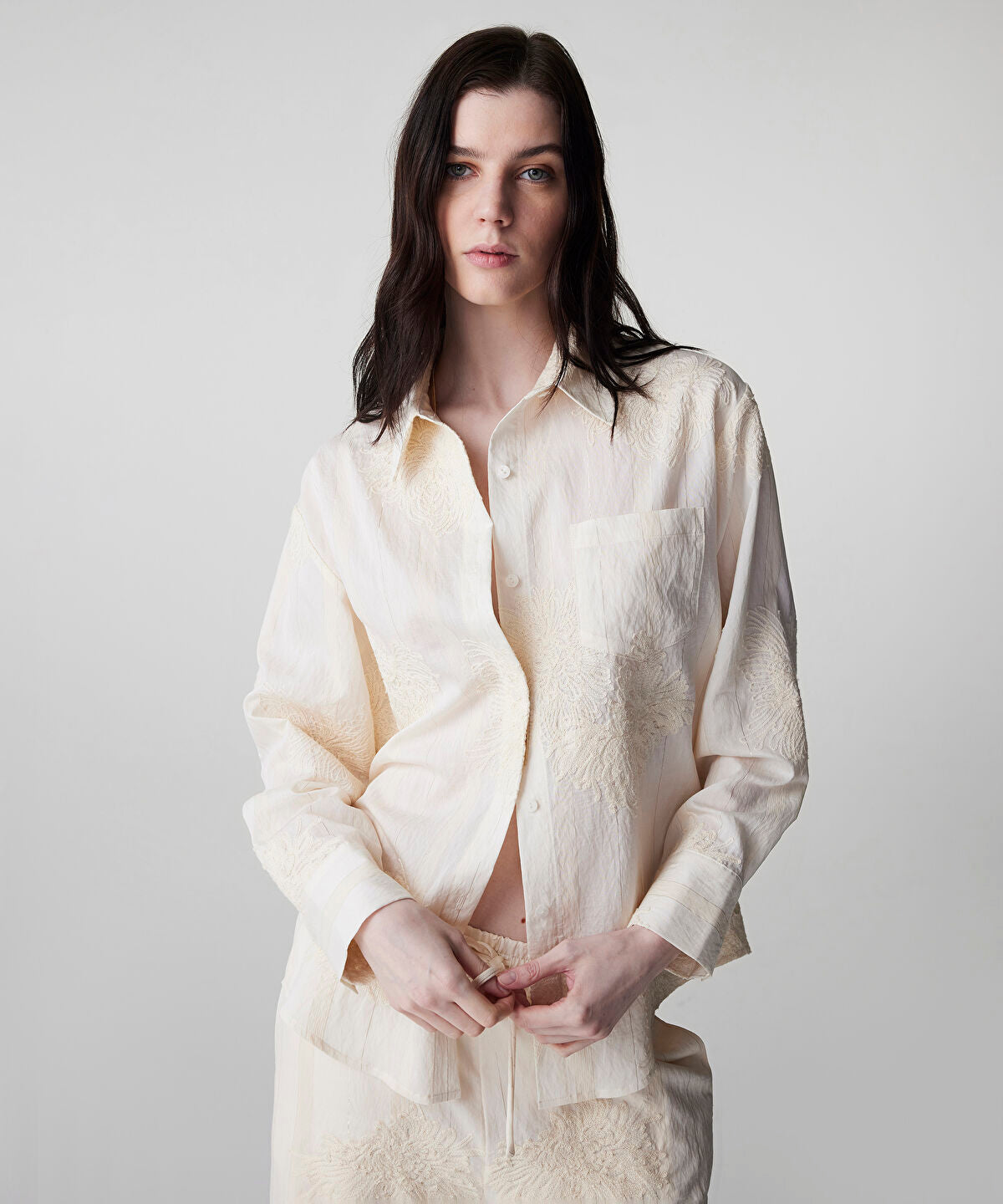 Zoomed Embroidered Shirt