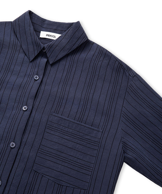 Striped Jacquard Shirt