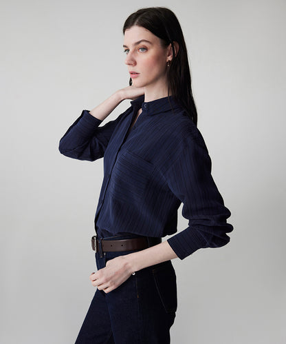 Striped Jacquard Shirt