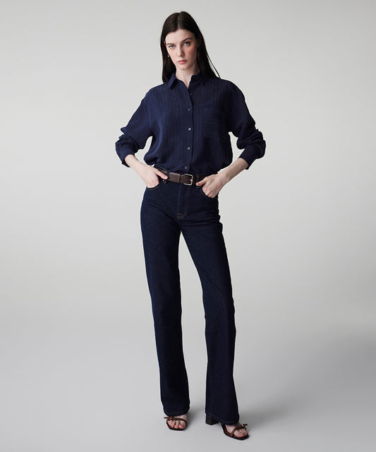 Striped Jacquard Shirt