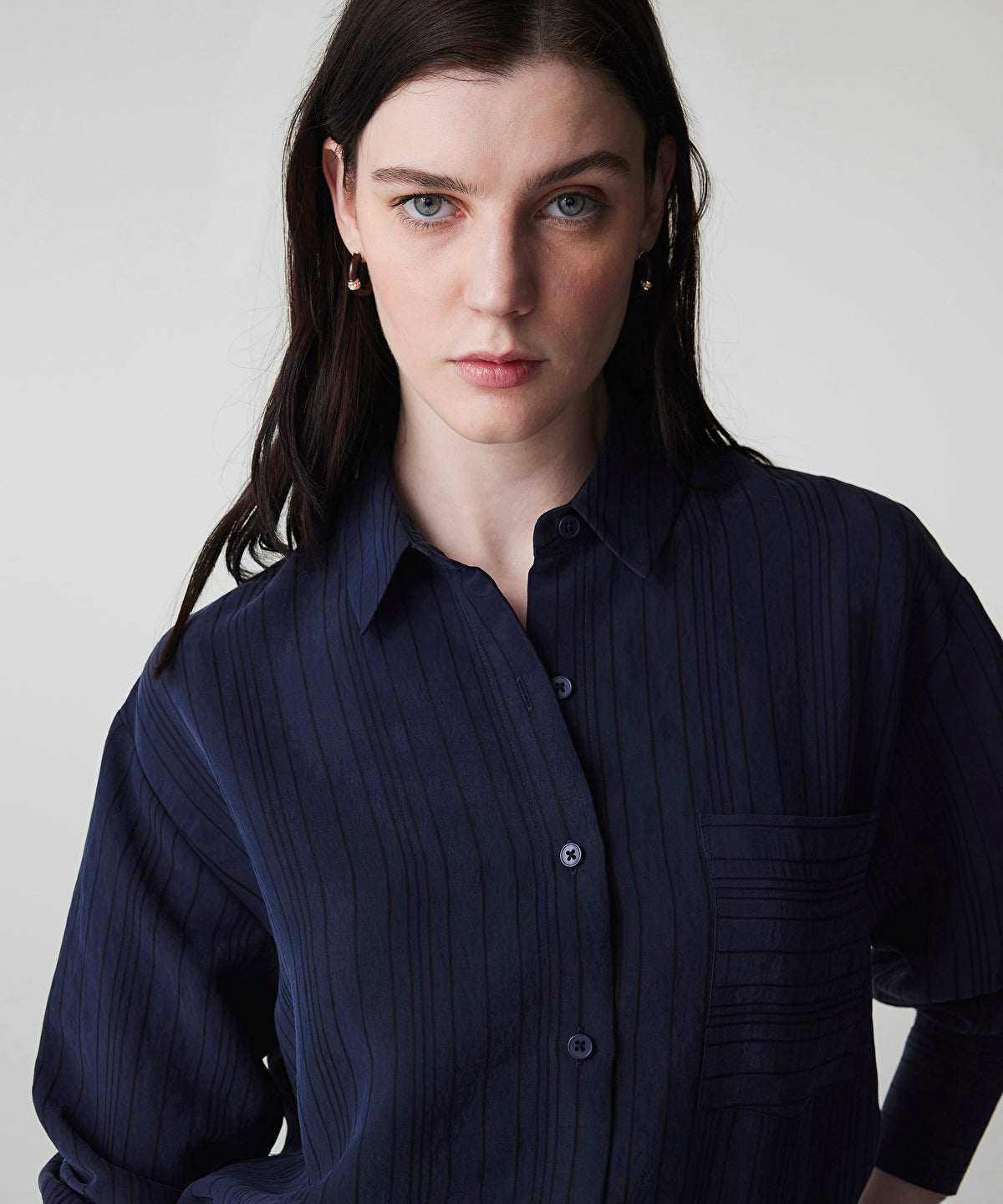 Striped Jacquard Shirt