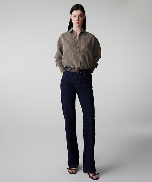 Striped Jacquard Shirt