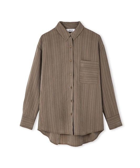 Striped Jacquard Shirt