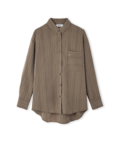 Striped Jacquard Shirt