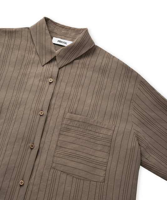 Striped Jacquard Shirt