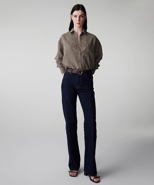 Striped Jacquard Shirt