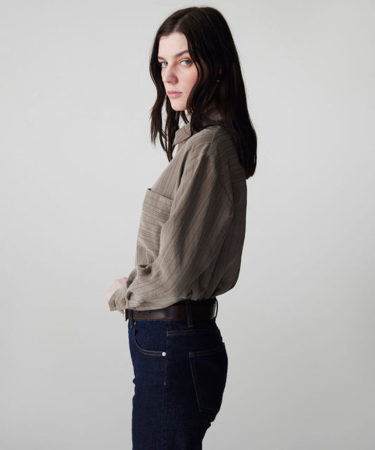 Striped Jacquard Shirt