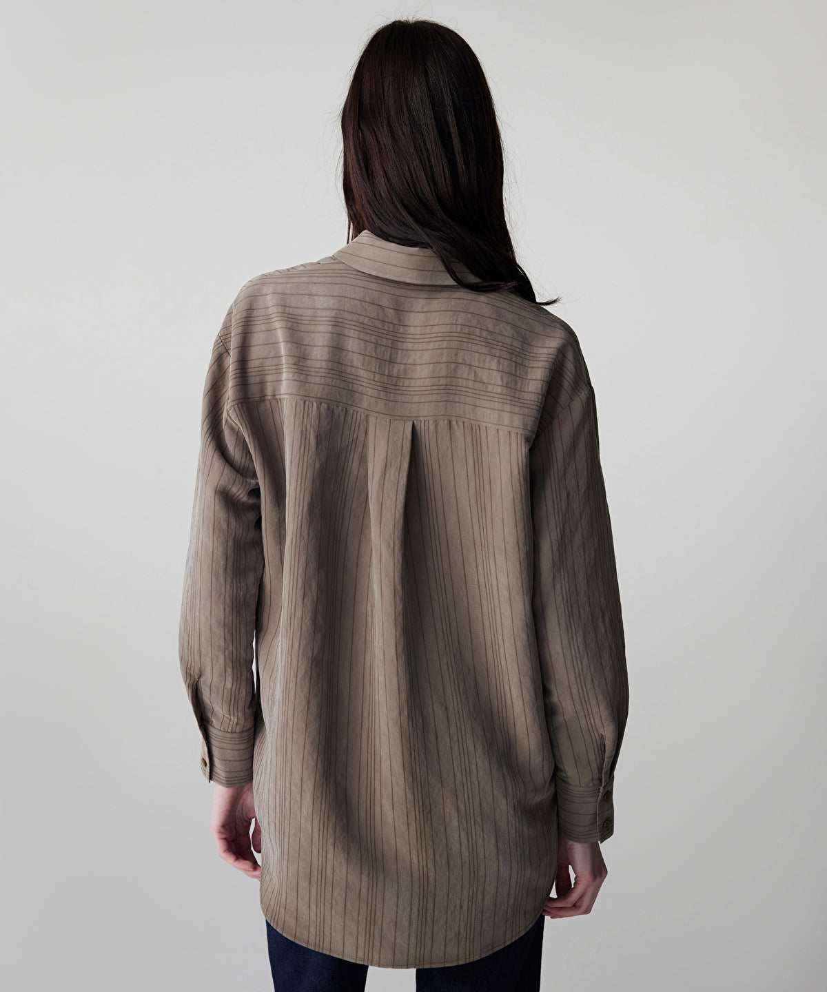 Zoomed Striped Jacquard Shirt