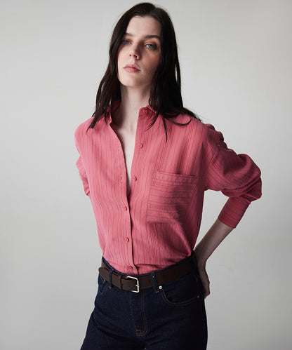 Striped Jacquard Shirt