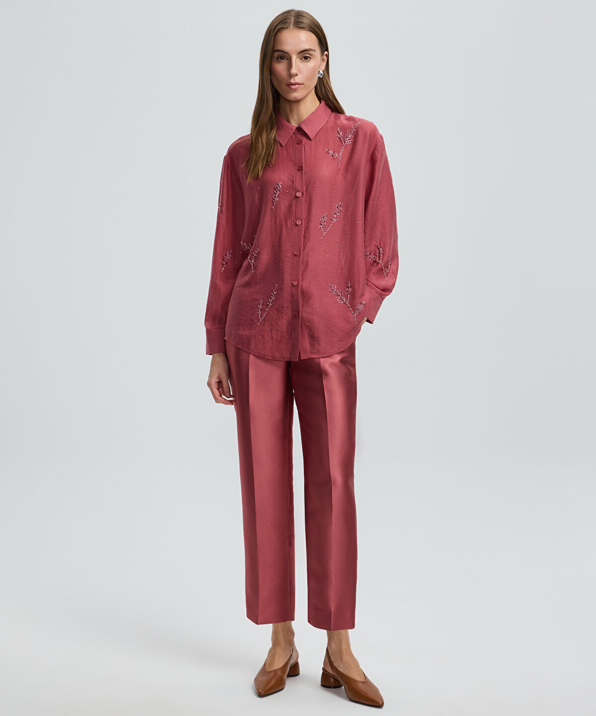 Zoomed Embroidered Shirt