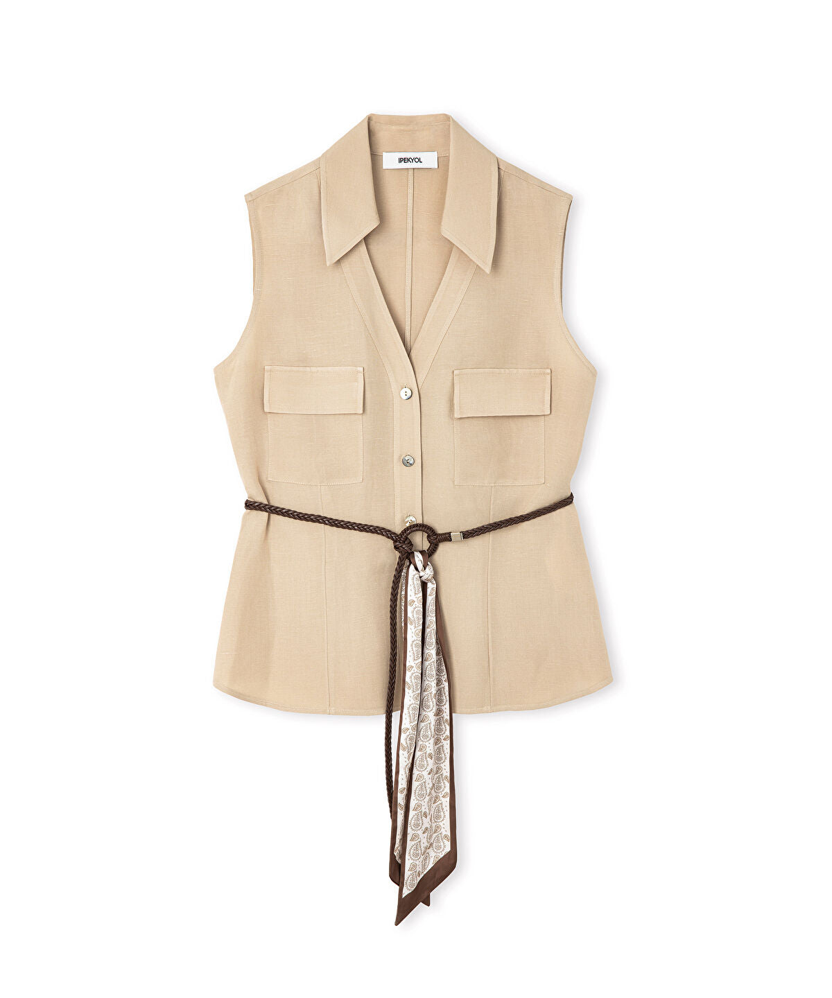 Zoomed Belted Shirt