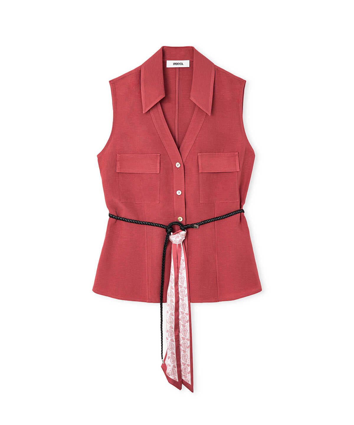 Zoomed Belted Shirt