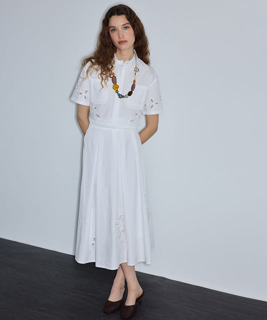 Beaded and Embroidered Shirt