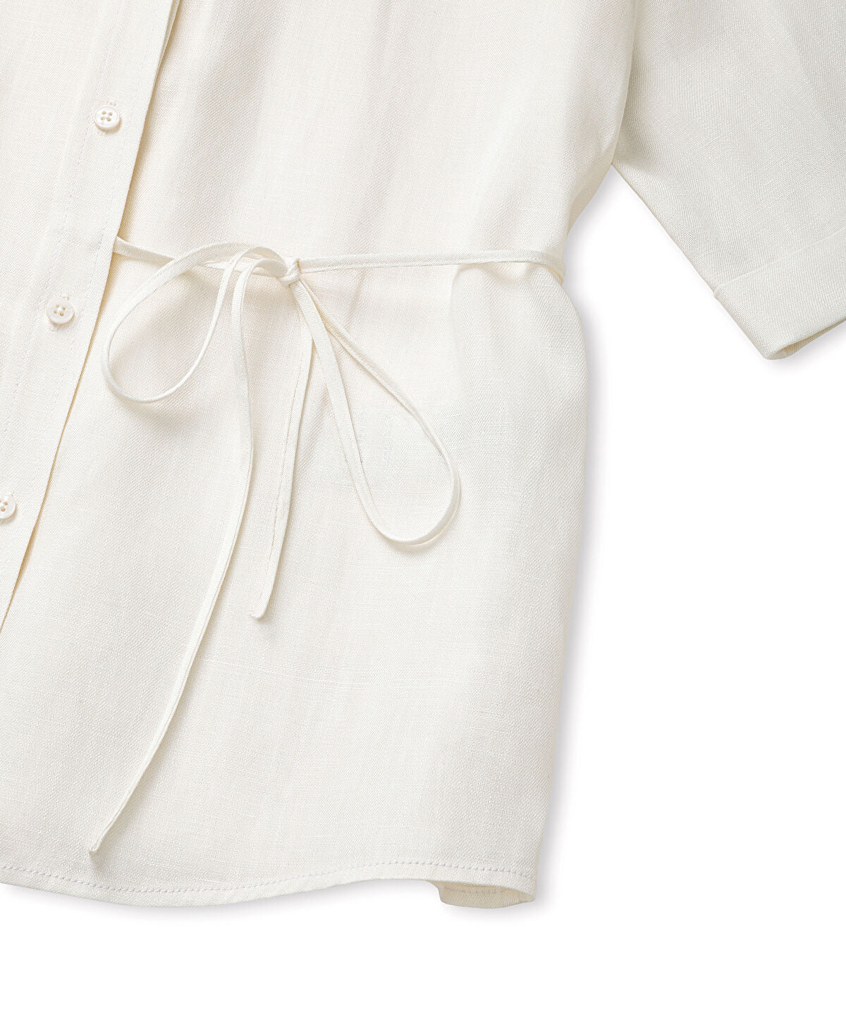Zoomed Tie Waist Shirt