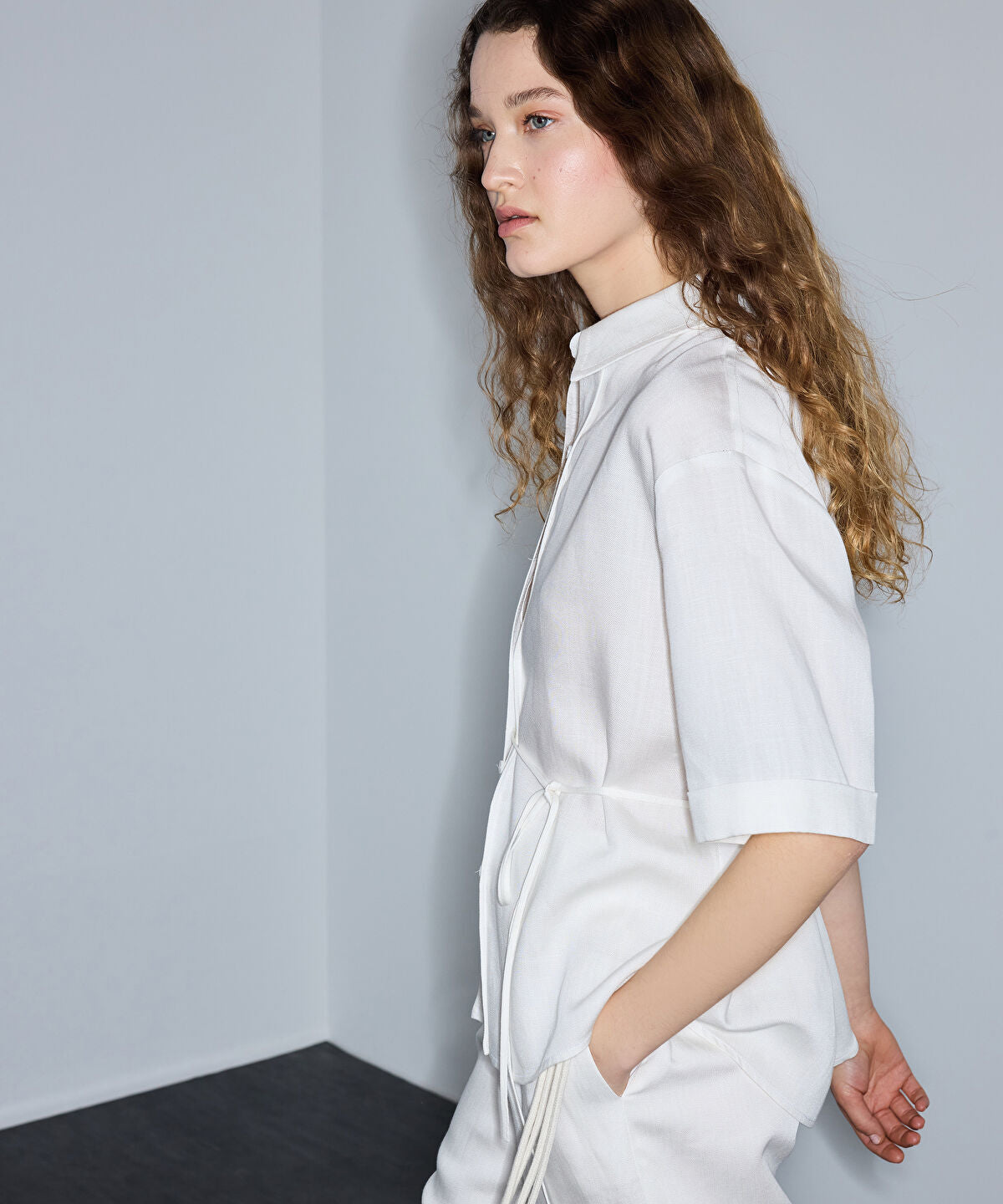 Zoomed Tie Waist Shirt