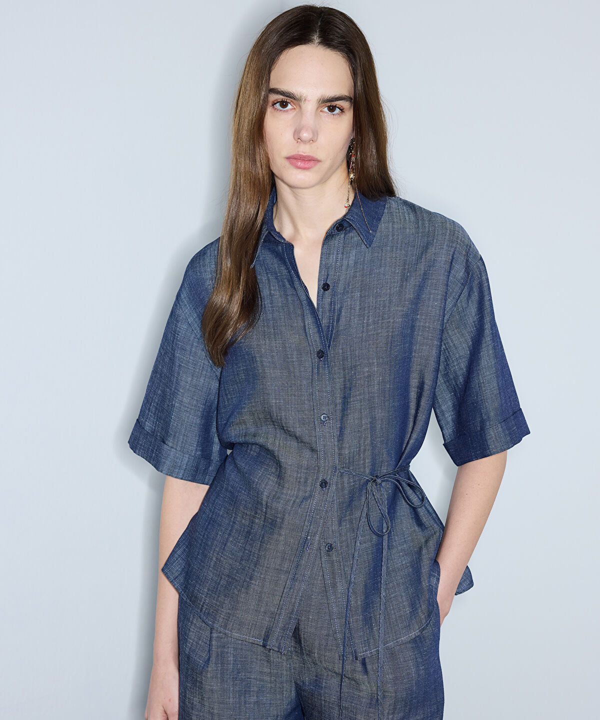 Tie Waist Shirt