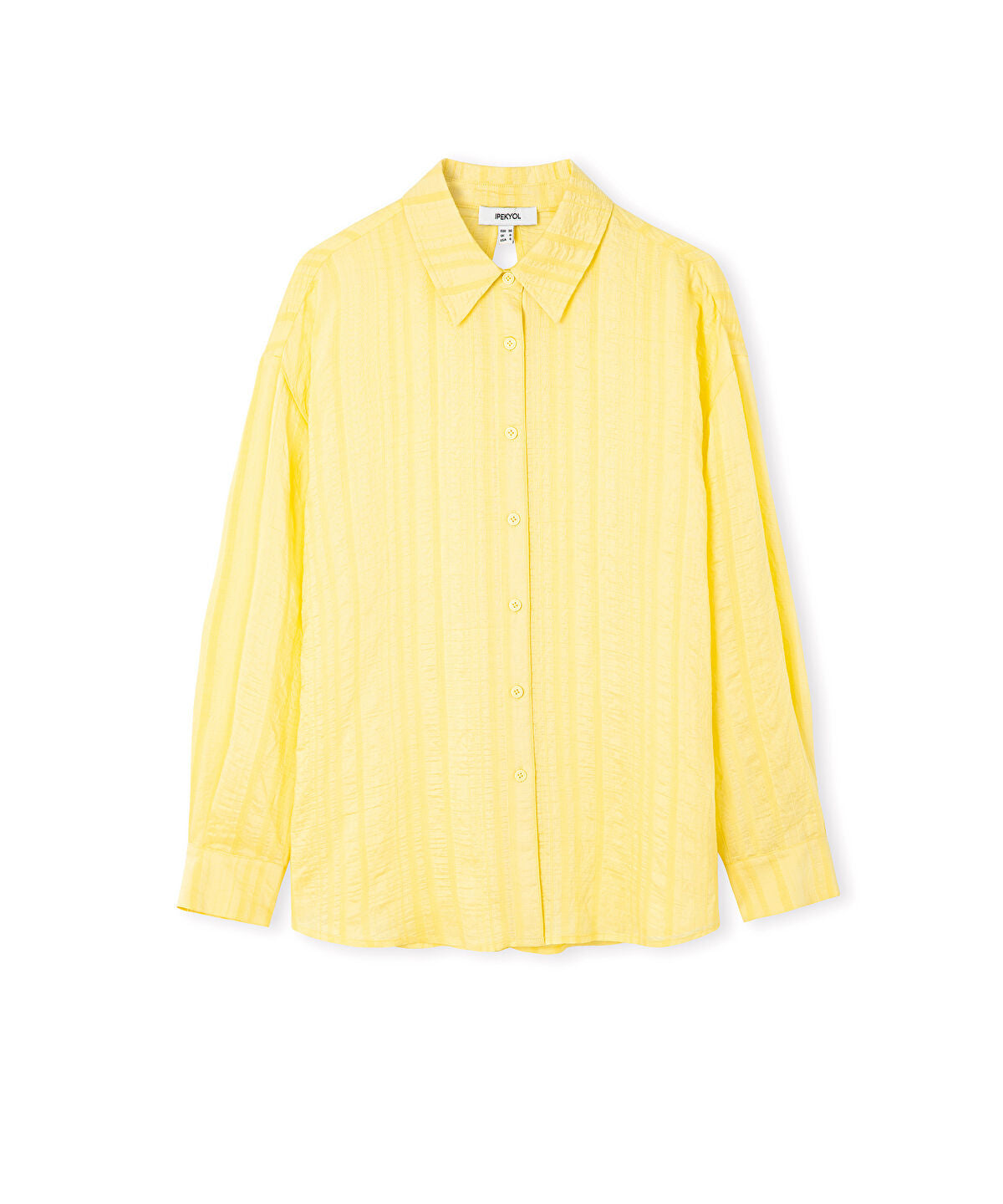 Zoomed Textured Cutout Shirt