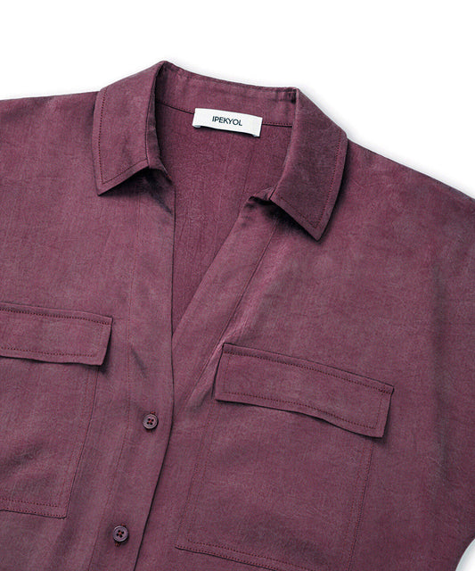 Relaxed-Fit Shirt with Pockets