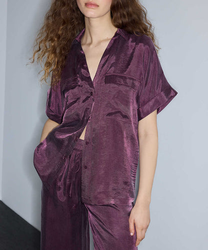 Relaxed-Fit Shirt with Pockets