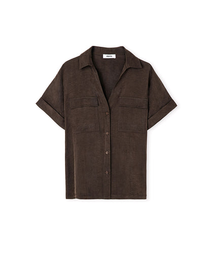 Relaxed-Fit Shirt with Pockets