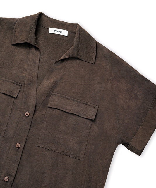 Relaxed-Fit Shirt with Pockets