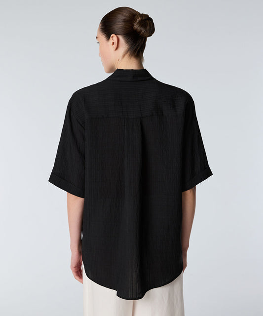Relaxed-Fit Shirt with Flap Pockets