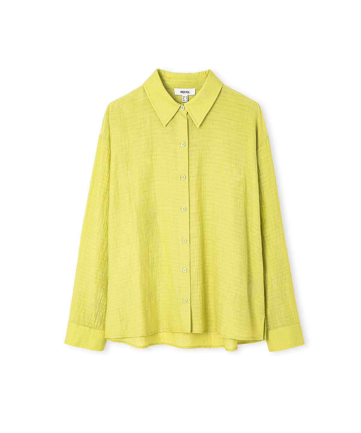 Zoomed Textured Basic Shirt