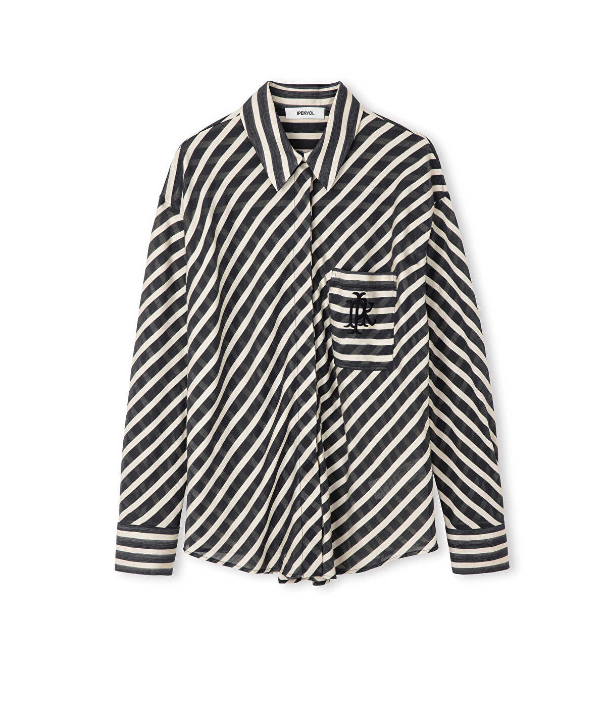 Monogram Embroidery Shirt