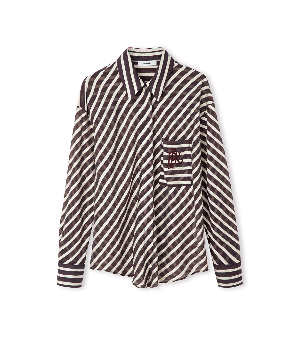 Monogram Embroidery Shirt